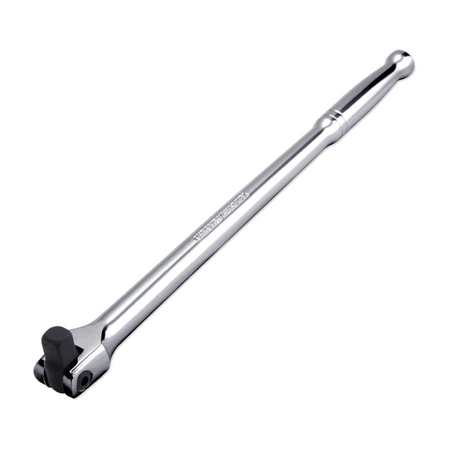 Neiko 00200A 1/2" Drive Extension Breaker Bar | 15" Length | Rotating Flex Head