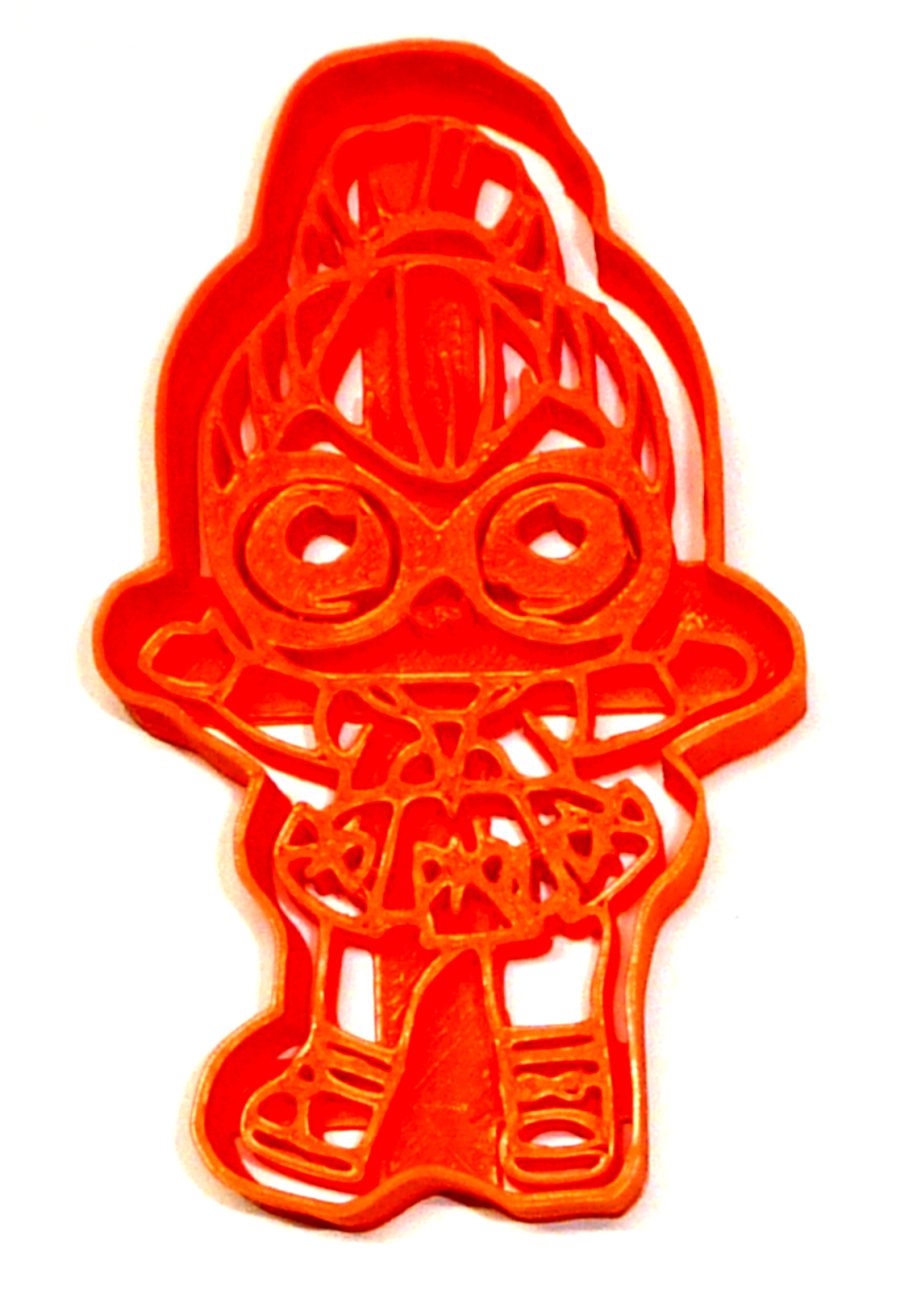 Neon QT Detailed Surprise Doll Series Cookie Cutter USA PR2394