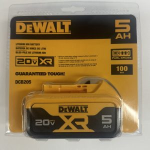 New DeWalt DCB205 XR 5AH 20 Volt MAX Lithium Ion Power Tool Battery 2023 Date