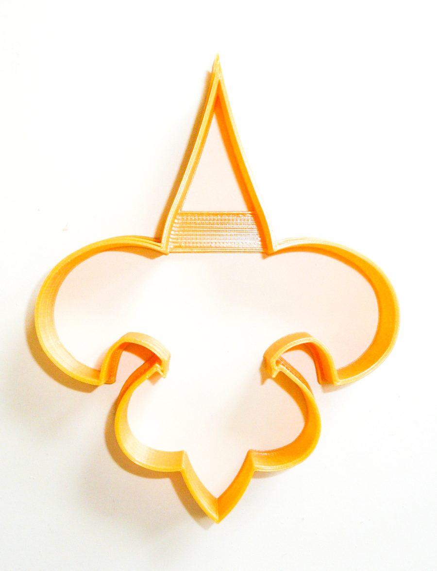 New Orleans Saints NFL Football Sports Logo Cookie Cutter 3D Printed USA PR976