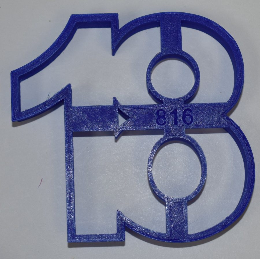 Number 18 Eighteen Birthday Anniversary Cookie Cutter 3D Printed USA PR108-18