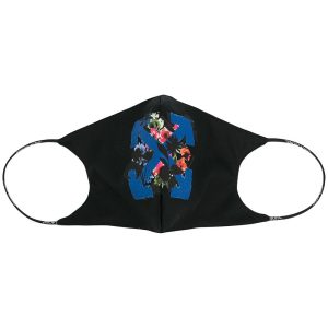 OFF-WHITE WOMEN Arrows-motif Face Mask Black/Multicolour