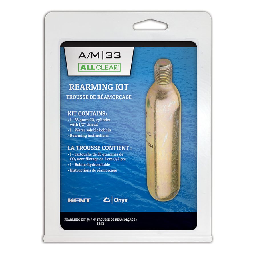 ONYX 136300-701-999-19 REARMING KIT FOR33 GRAM A/M ALL CLEAR VESTS