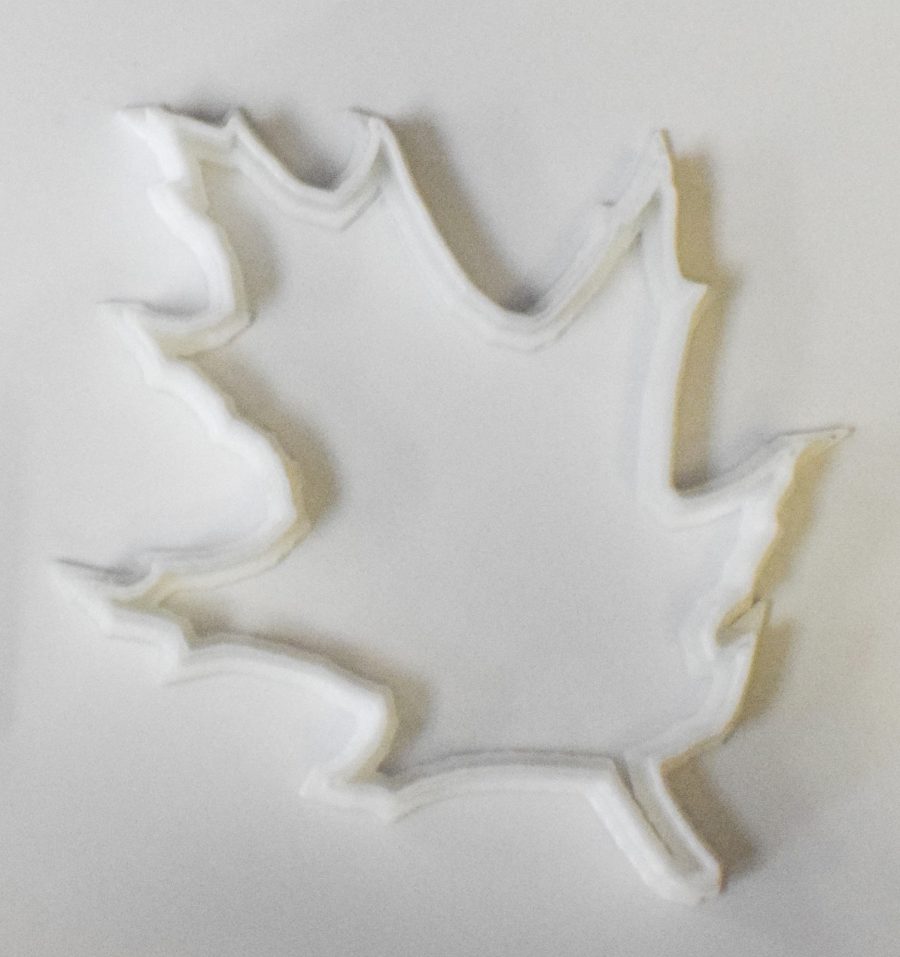 Oak Leaf Fall Autumn Season Cookie Cutter Baking Tool 3D Printed USA PR214