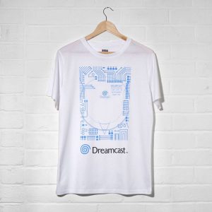 Official Dreamcast White T-Shirts (Unisex)