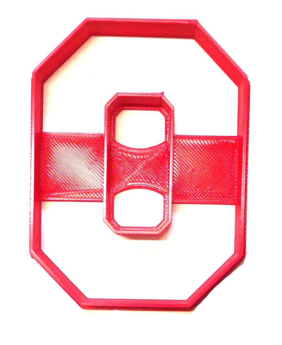 Ohio State University Buckeyes O Logo Sport Athletics Cookie Cutter USA PR2453