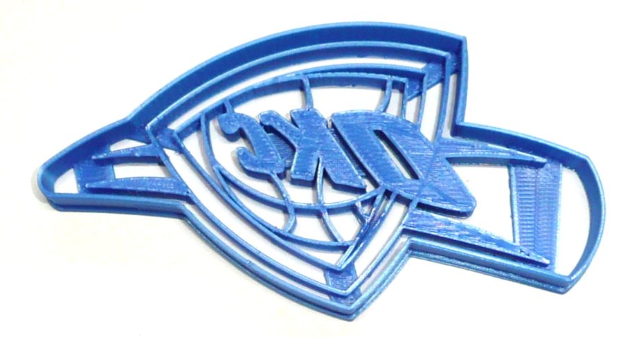 Oklahoma City Thunder Basketball Team Sports Cookie Cutter USA PR2746