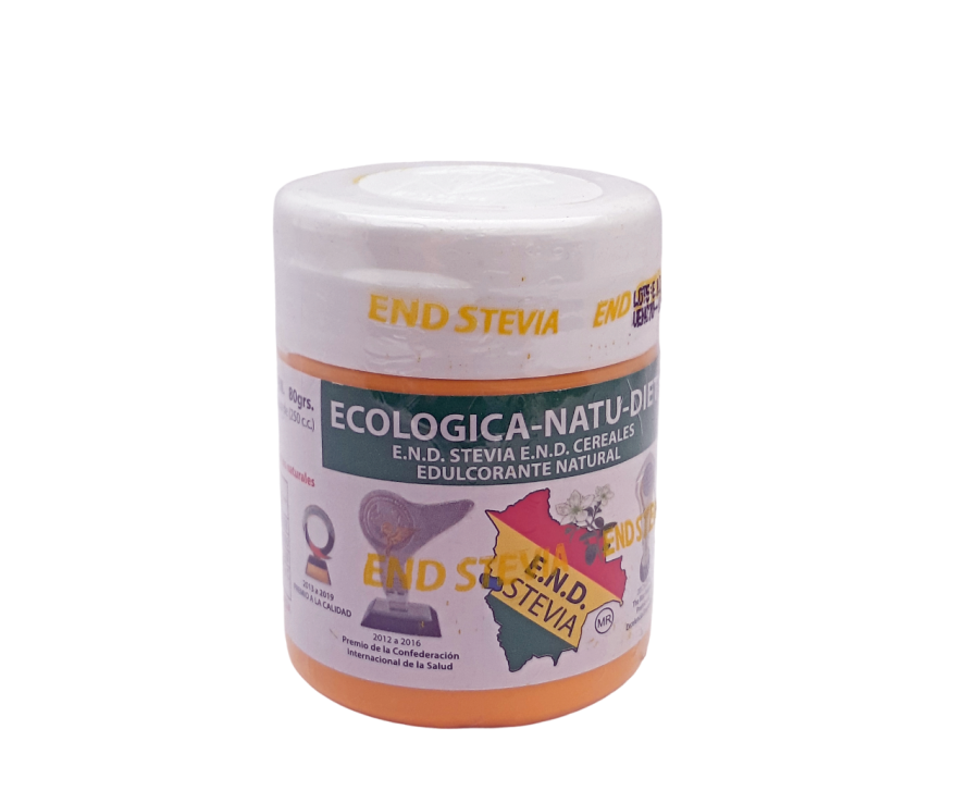 Original Stevia Healthy Powder Sweetener Ecologica Natu Diet Bolivia 40grs 80grs