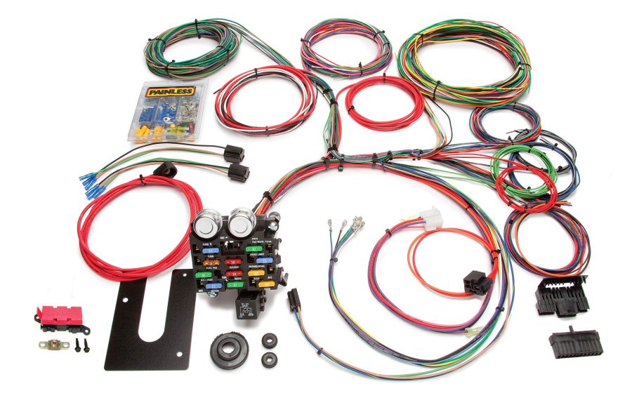 PAINLESS 10101 Performance Classic Customizable Chassis Harness - GM Keyed Column - 21 Circuits