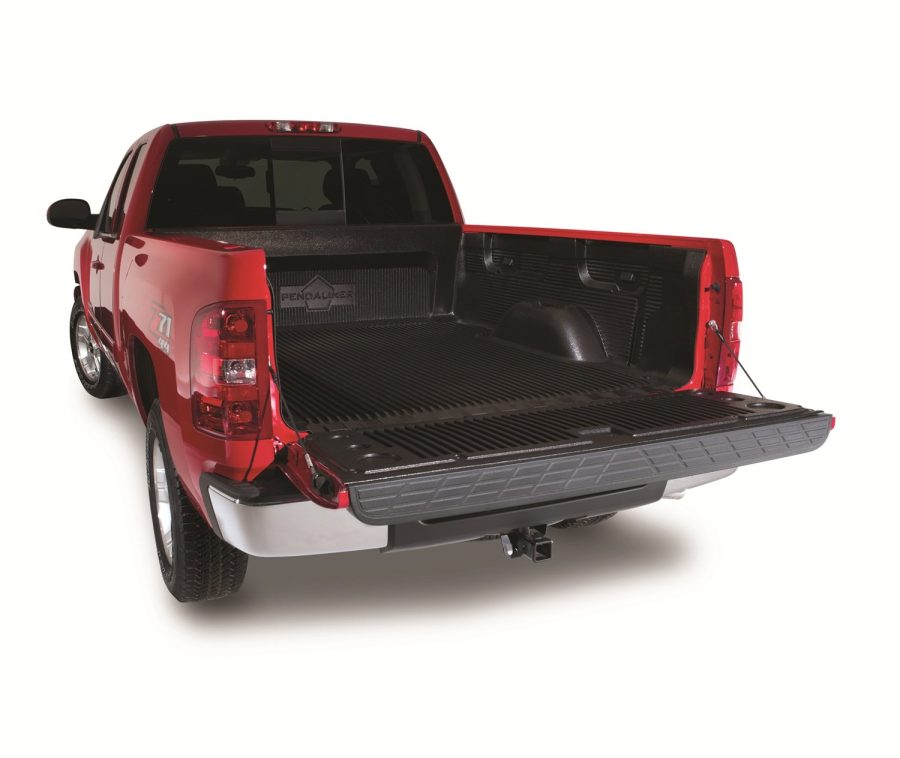 PENDA 62021SRX Pendaliner Under Rail Truck Bed Liner Incl. Bedliner Tailgate Installation Kit w/Bed Light And Light Switch Cut Out Pendaliner Under Rail Truck Bed Liner