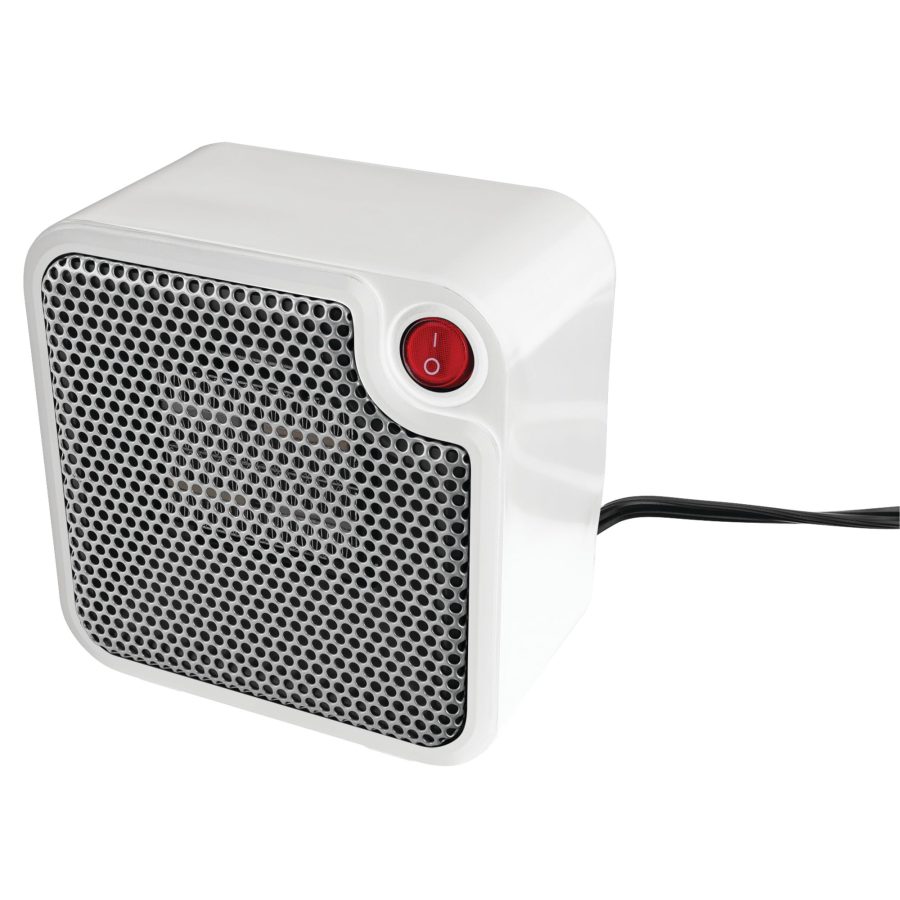 PERFORM TOOL W5011 250W Personal Space Heater, White