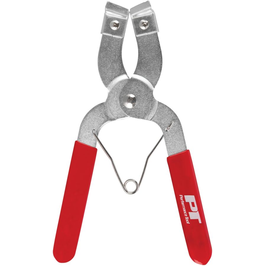 PERFORM TOOL W80575 Piston Ring Compressor Pliers - Installs and Removes Rings 3/64-Inch through 1/4-Inch - Comfortable Vinyl Grip Handles