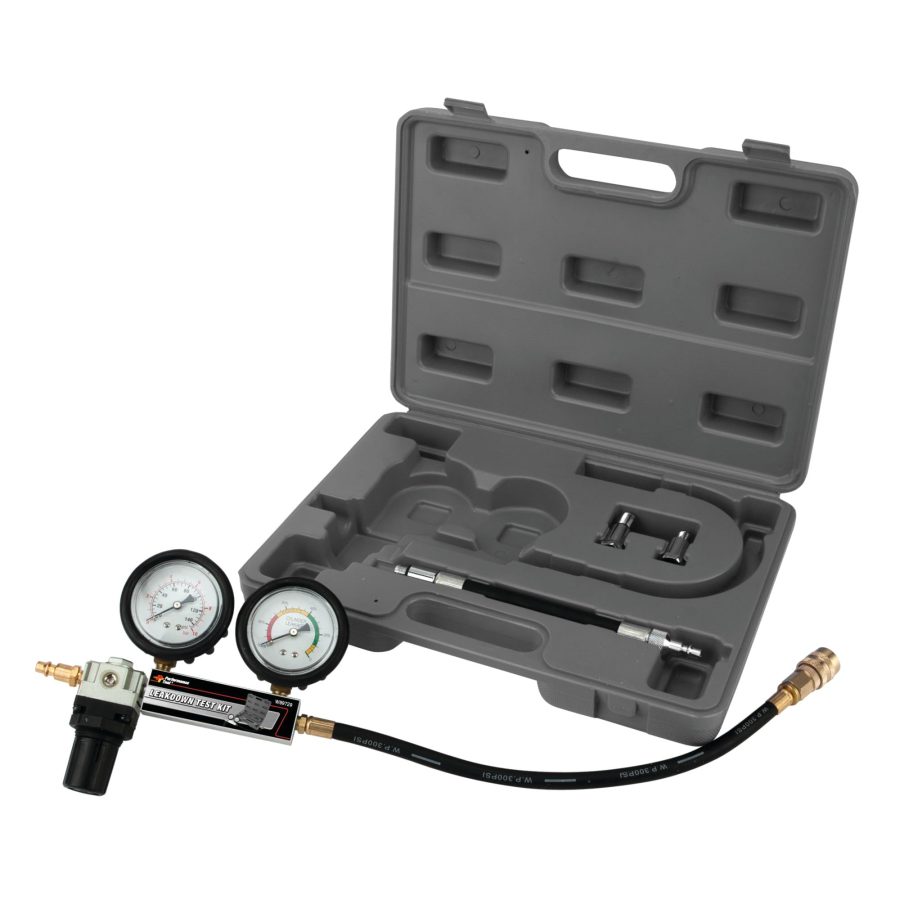 PERFORM TOOL W89729 Leak-Down Test Kit (Not a compression Tester) , black