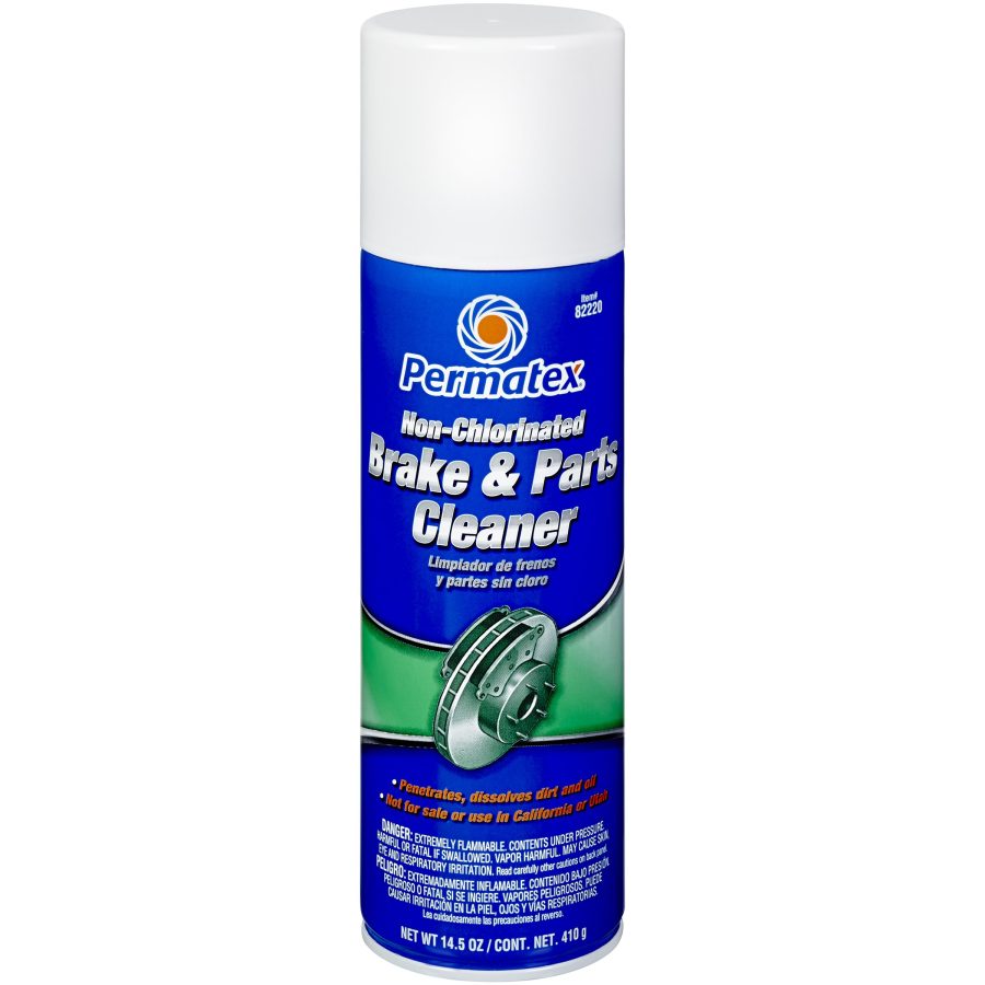 PERMATEX 82220 Non-Chlorinated Brake and Parts Cleaner, 14.5 oz. Aerosol Can