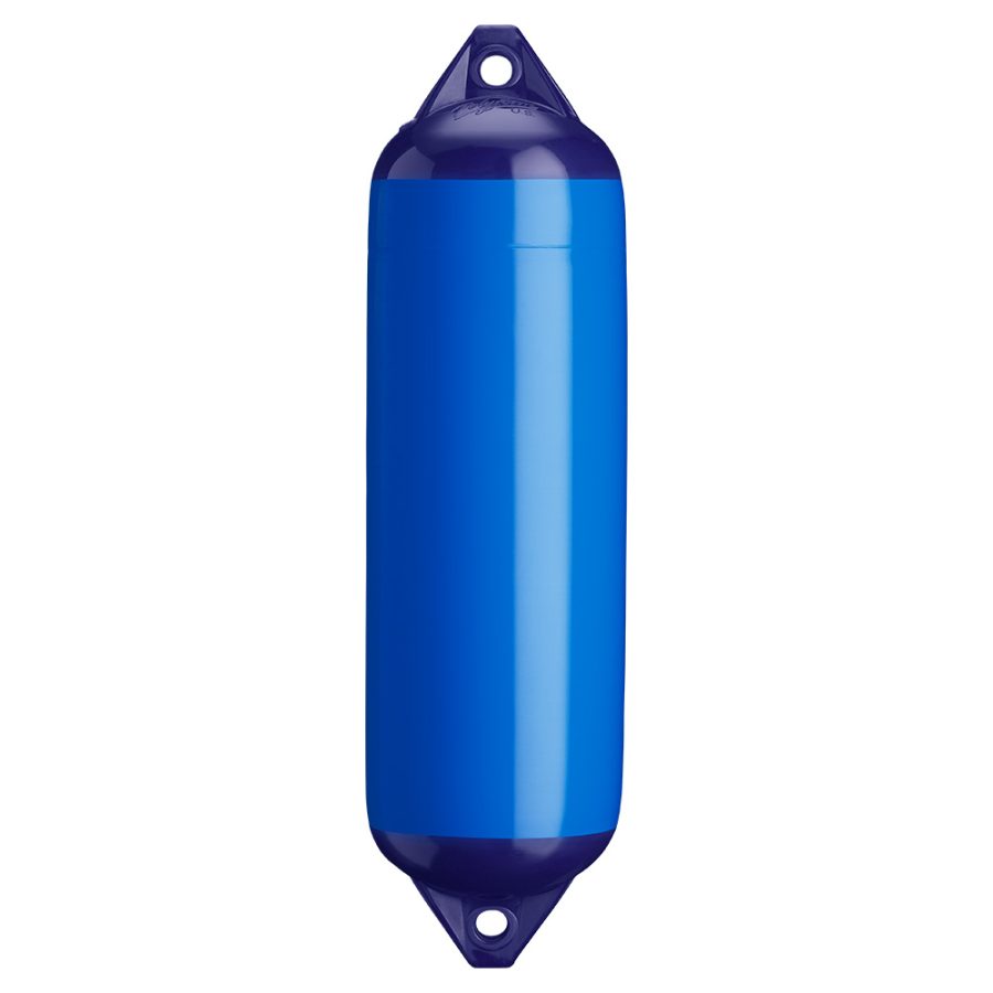 POLYFORM F-3-BLUE F-3 TWIN EYE FENDER 8.2 INCH X 30 INCH - BLUE