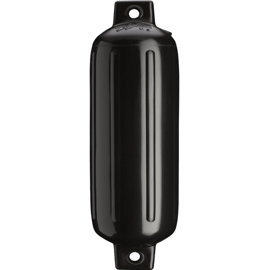 POLYFORM G-4-BLACKWO G-4 TWIN EYE FENDER 6.5 INCH X 22 INCH BLACK