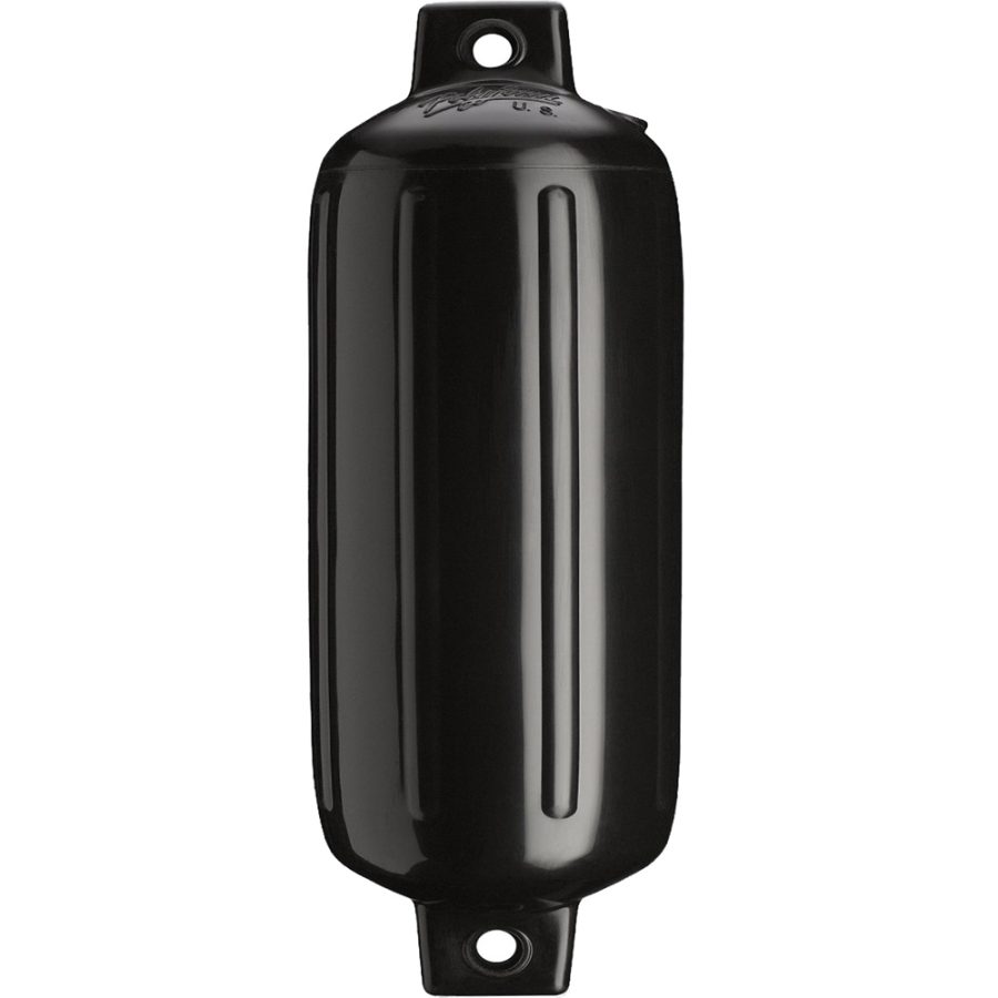 POLYFORM G-5-BLACKWO G-5 TWIN EYE FENDER 8.8 INCH X 26.8 INCH BLACK