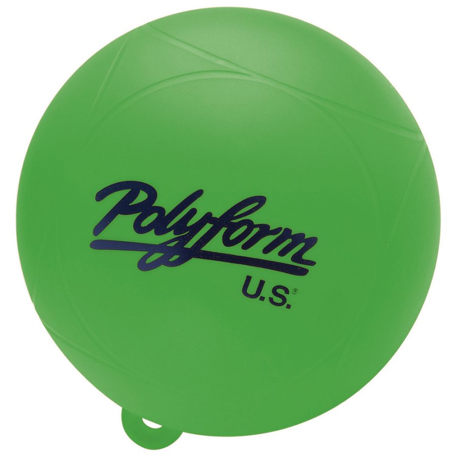 POLYFORM WS-1-GREEN WATER SKI SLALOM BUOY - GREEN