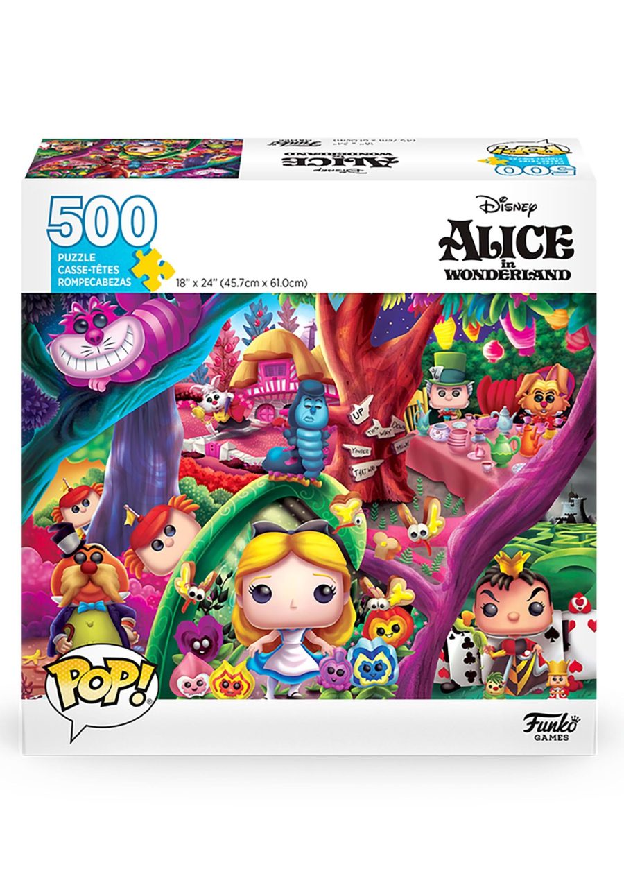 POP! Disney Alice in Wonderland 500 Piece Puzzle