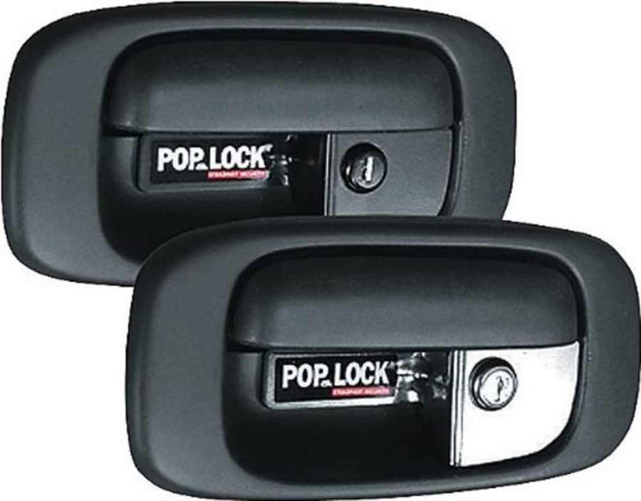 POP & LOCK PL1700 Black Manual Tailgate Lock for Chevy/GMC