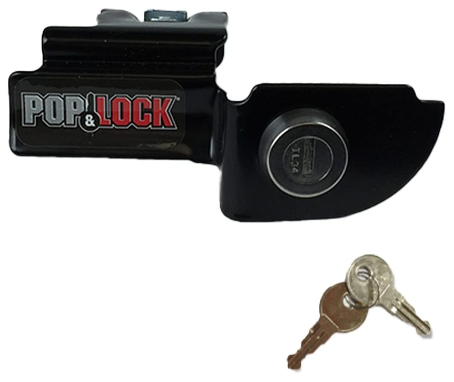 POP & LOCK PL3600 Black Manual Tailgate Lock for Dodge Dakota and Mitsubishi Raider