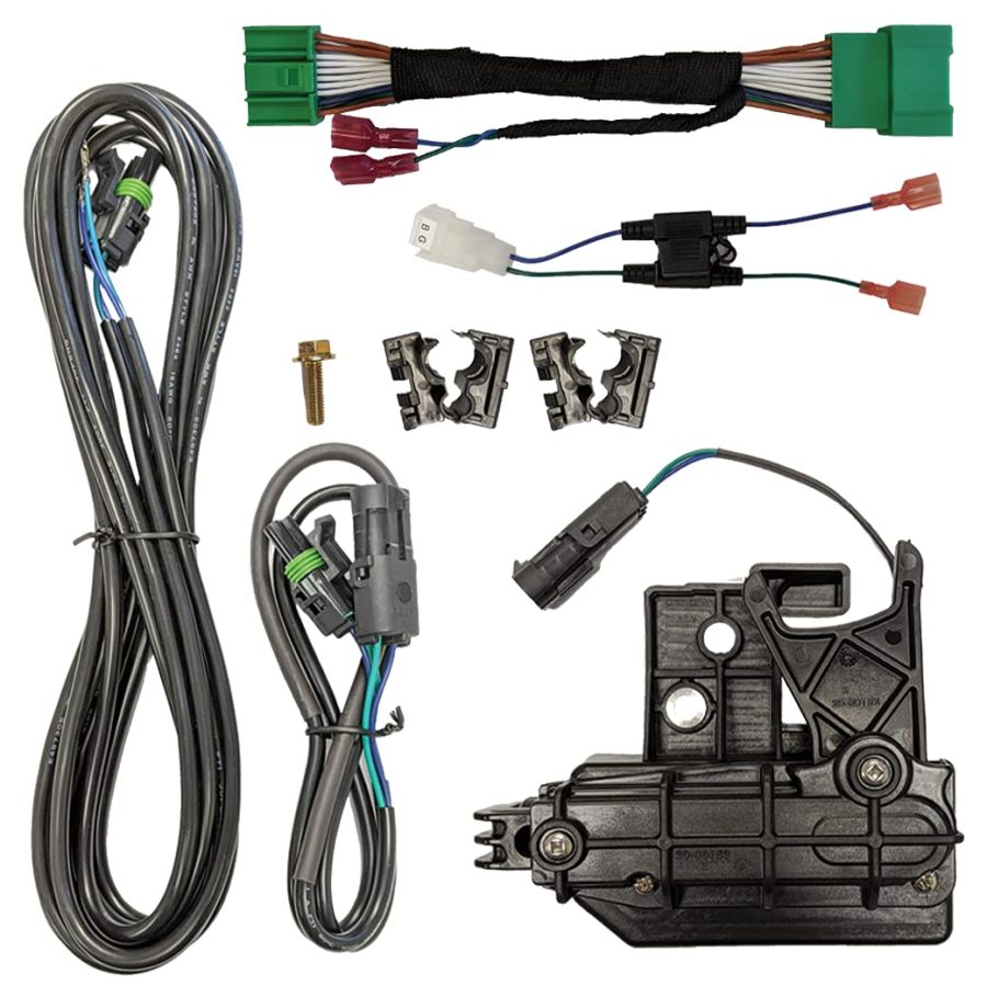 POP & LOCK PL8547TUN Toyota Tundra Heavy Duty Power Tailgate Lock with Plug and Play T-Harness