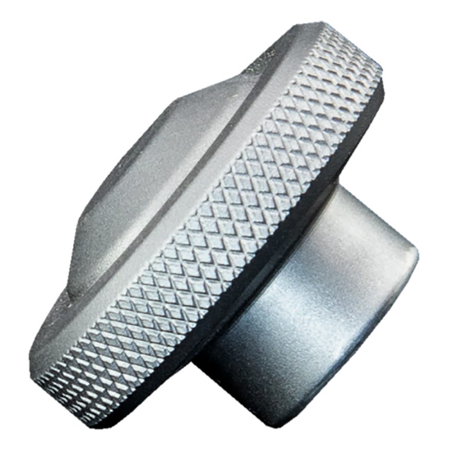 PTM EDGE P12682-58 GR KNB - 100 REPLACEMENT KNOB - TITANIUM GREY