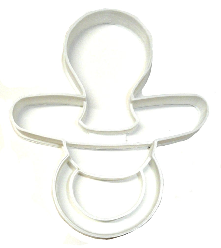 Pacifier Soother Binky Teether Baby Shower Newborn Cookie Cutter USA PR2463