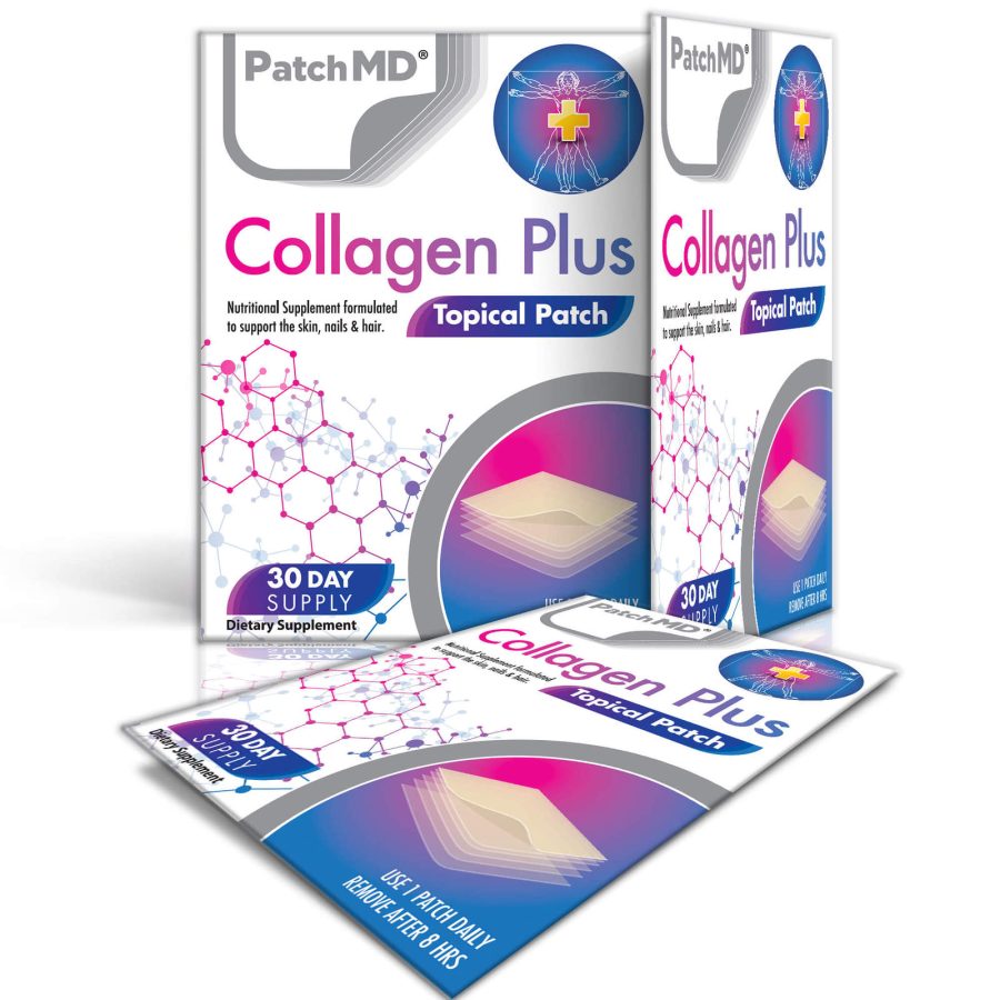 PatchMD Collagen Plus Topical Patch - 30 Day Supply-Brand-New Skin care product