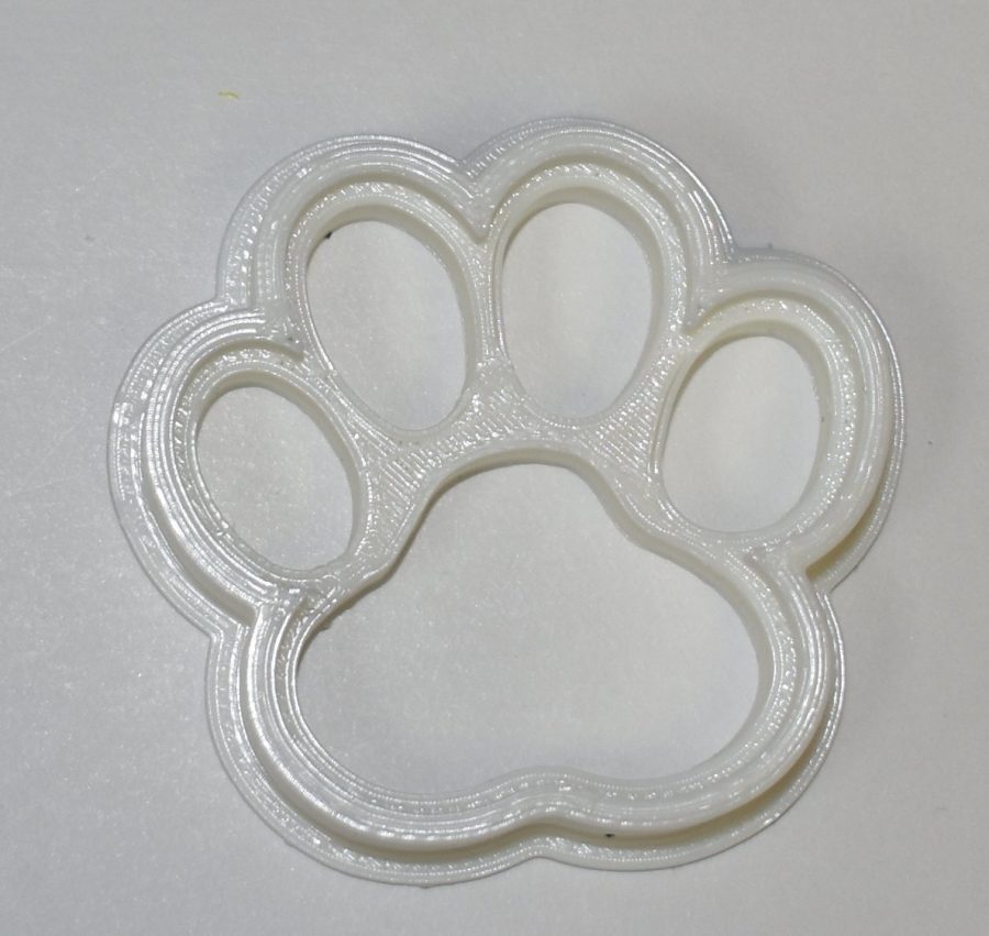 Paw Print Dog Cat Pet Animal Birthday Cookie Cutter Made in USA PR744