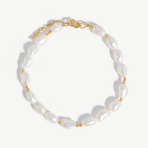 Pearl Beaded Anklet