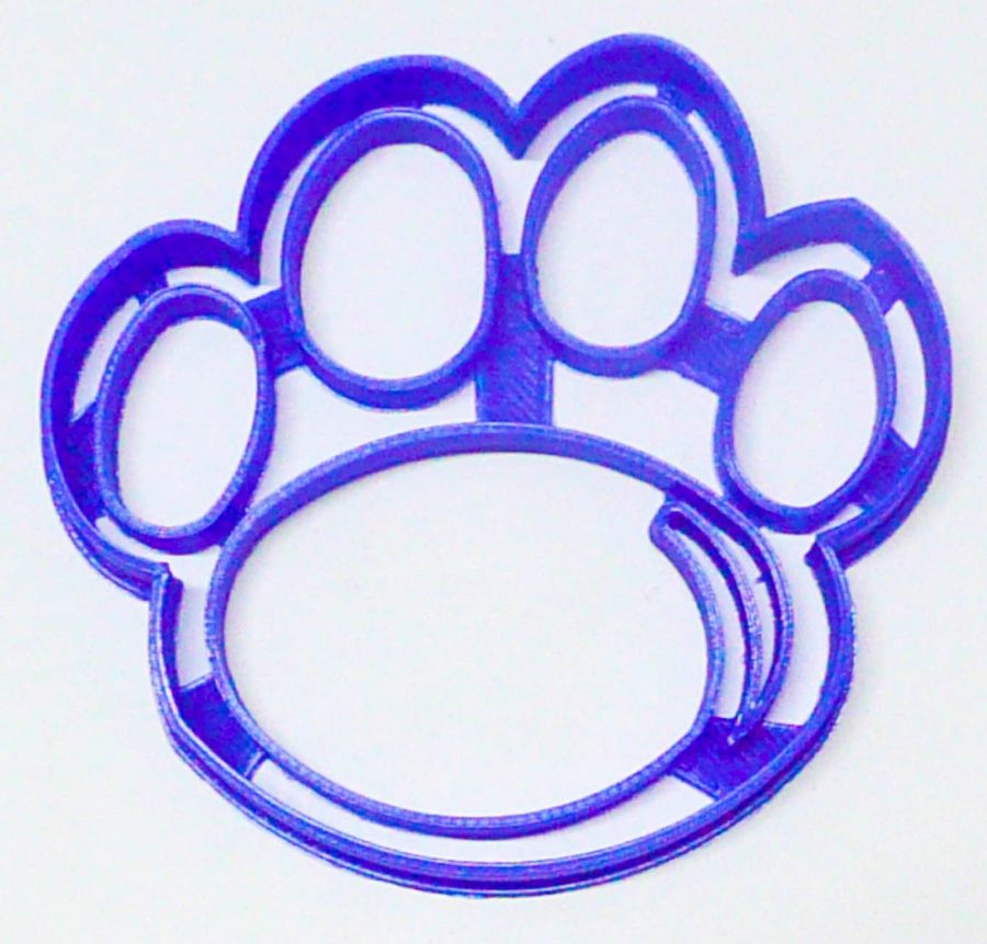 Penn State University Pennsylvania Lion Paw Sports Cookie Cutter USA PR3267