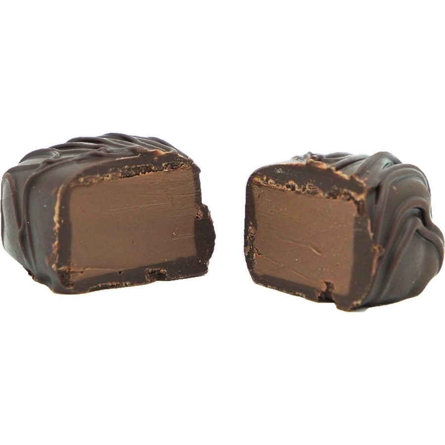 Philadelphia Candies Butter Pecan Truffles, Dark Chocolate 1 Pound Gift Box