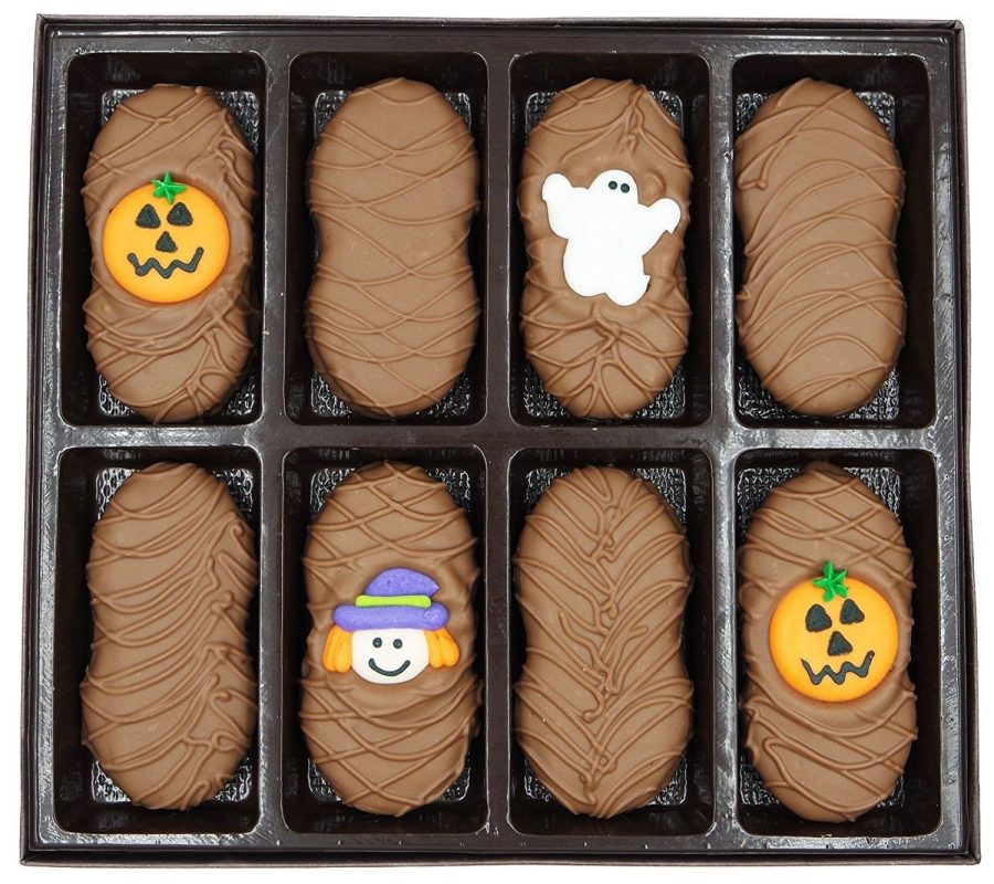 Philadelphia Candies Halloween Pumpkin Asst Milk Chocolate Nutter Butter Cookies