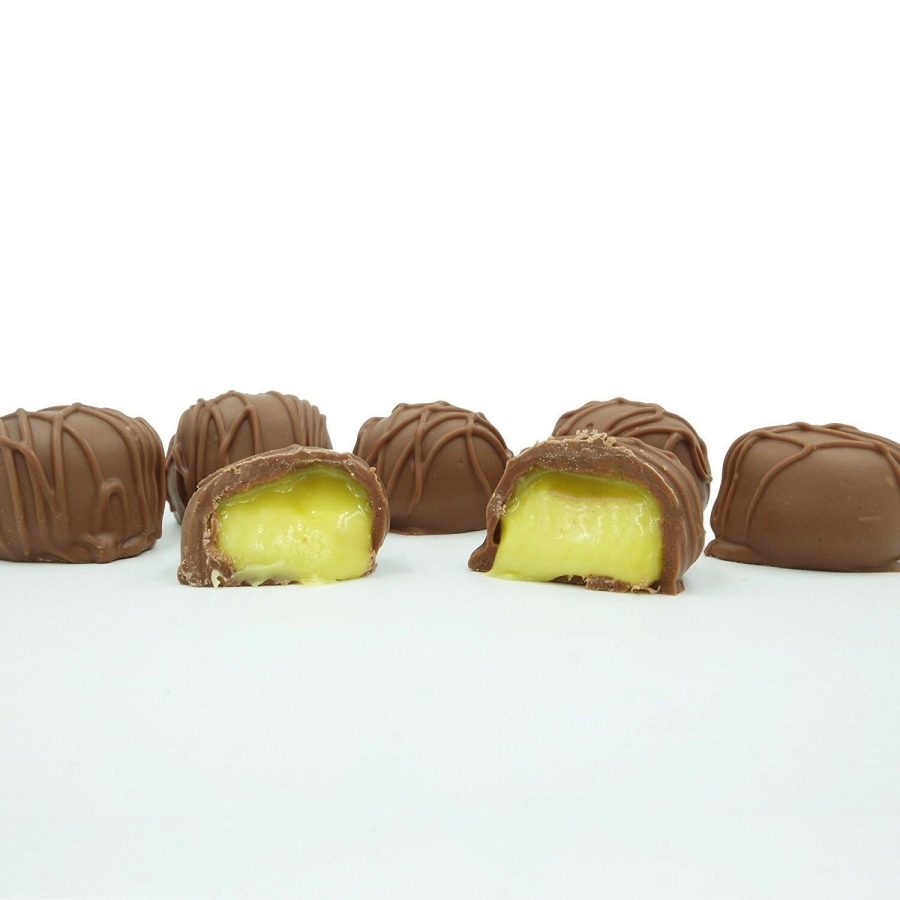 Philadelphia Candies Homemade Lemon Creams, Milk Chocolate 1 Pound Gift Box