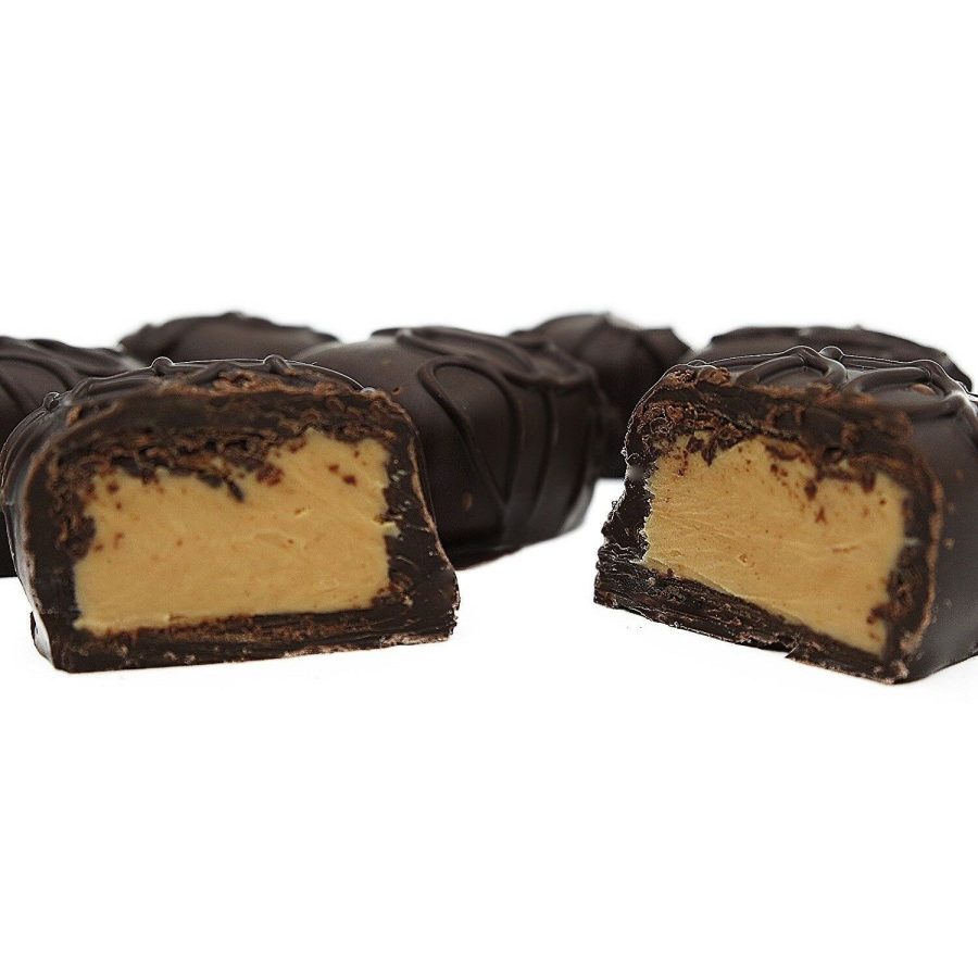 Philadelphia Candies Peanut Butter Meltaway Truffles, Dark Chocolate 1 Pound