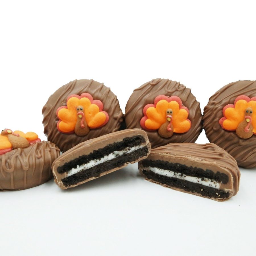 Philadelphia Candies Thanksgiving Tom Turkey Milk Chocolate OREO Cookies Gift