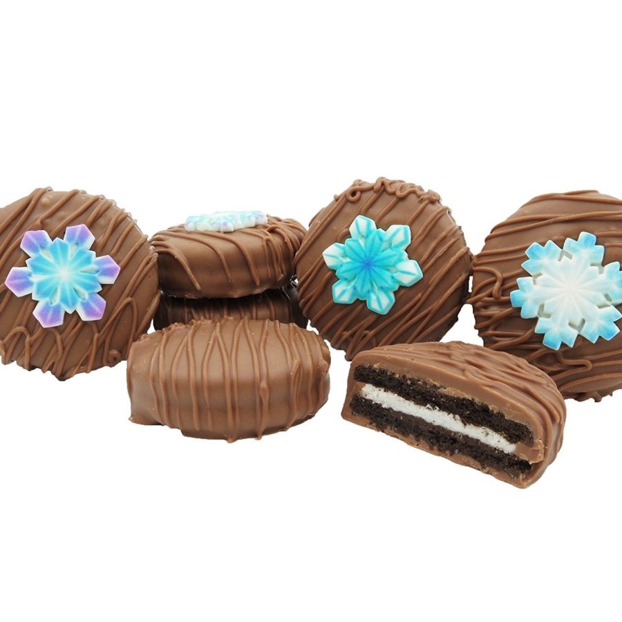 Philadelphia Candies Winter Snowflake Asst Milk Chocolate Covered OREO® Cookies