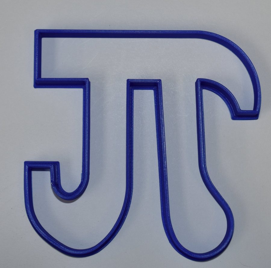 Pi 3.14 Symbol Math Circle Circumference Cookie Cutter 3D Printed USA PR610