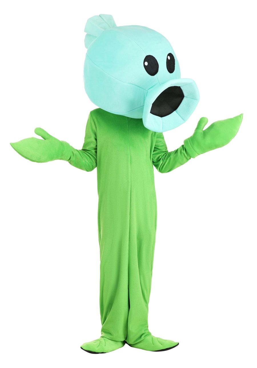 Plants Vs Zombies Snow Pea Costume Kid's Jumpsuit