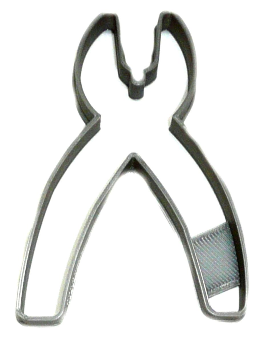 Pliers Hand Tool Building Construction Fathers Day Cookie Cutter USA PR2724