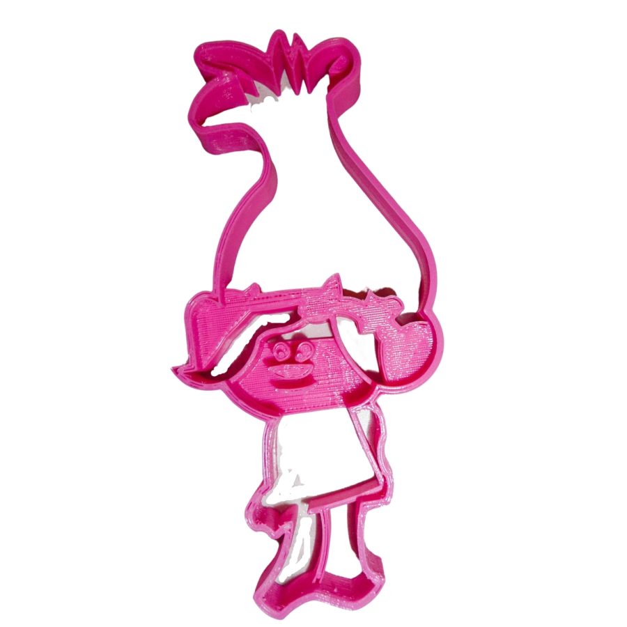 Poppy Singing Princess Trolls Kids Movie Cookie Cutter Made in USA PR2001