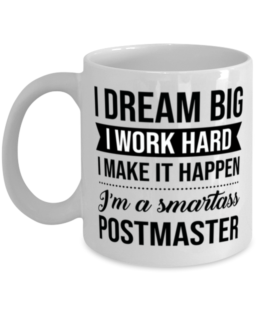 Postmaster Coffee Mug - 11 oz Tea Cup For Office Co-Workers Men Women - I