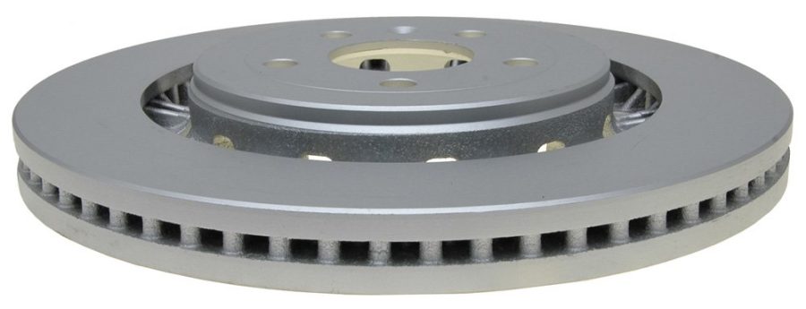 RAYBESTOS 680982P Replacement Front Brake Rotor for select Ford Police Interceptor, Explorer, Flex, and Taurus model years by: ,Silver