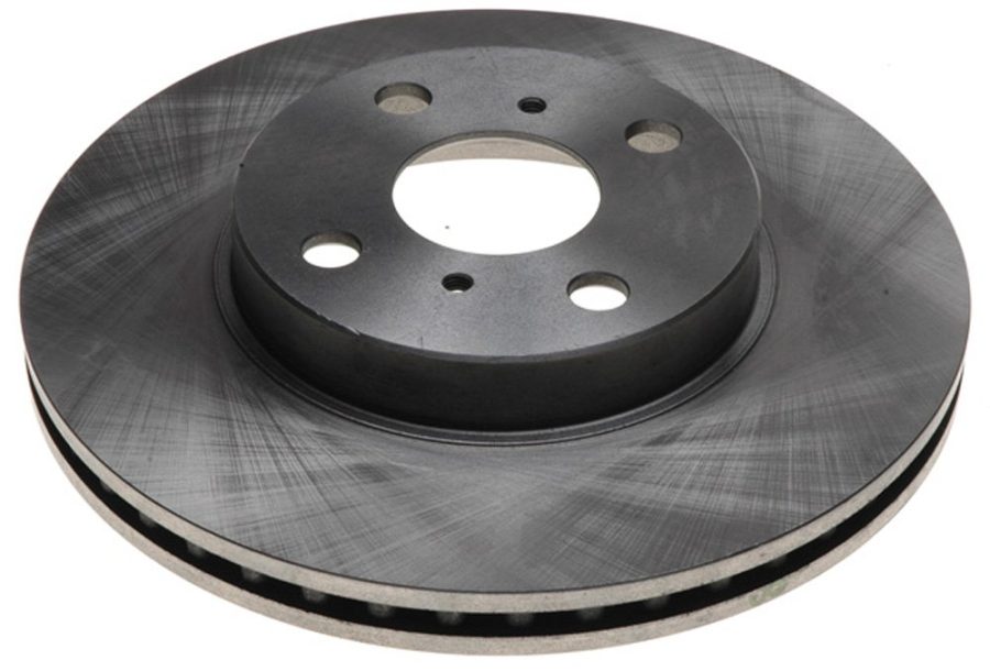 RAYBESTOS 980476R R-Line Replacement Front Disc Brake Rotor - For Select Year Scion iQ, Toyota Prius C and Yaris Models