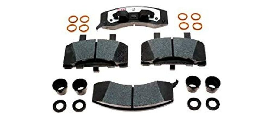 RAYBESTOS EHT1120H Premium Element3 EHT Replacement Rear Brake Pad Set for Select Hummer H3 & H3T Model Years