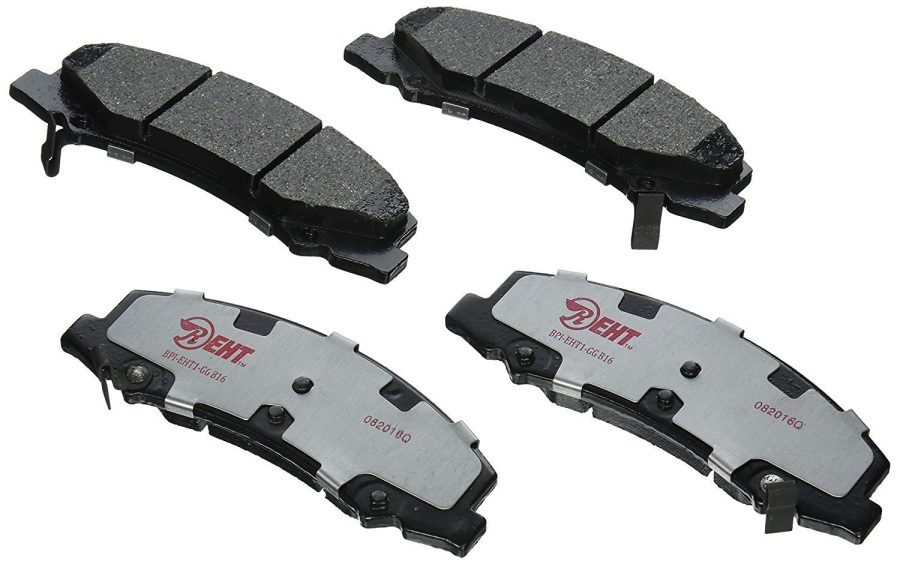 RAYBESTOS EHT1159H Element3 EHT Replacement Front Brake Pad Set for Select Buick Allure/LaCrosse/Lucerne, Cadillac DTS and Chevrolet Impala/Monte Carlo Model Years