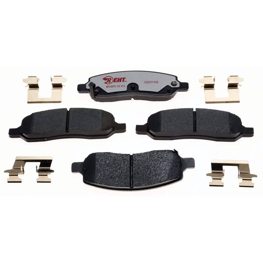 RAYBESTOS EHT1172H Premium Element3 EHT Replacement Rear Brake Pad Set for Select 2006-2011 Buick Lucerne and 2006-2011 Cadillac DTS Model Years