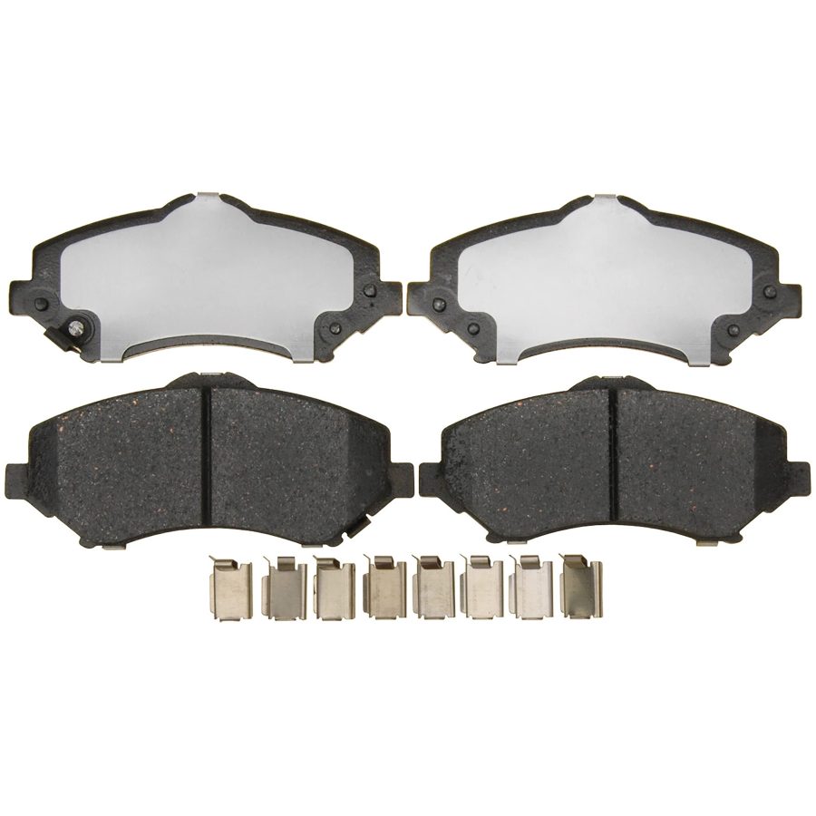 RAYBESTOS EHT1273AH Premium Element3 EHT Replacement Front Brake Pad Set for Select Dodge Grand Caravan/Journey, Ram C/V and Chrysler Town and Country Model Years