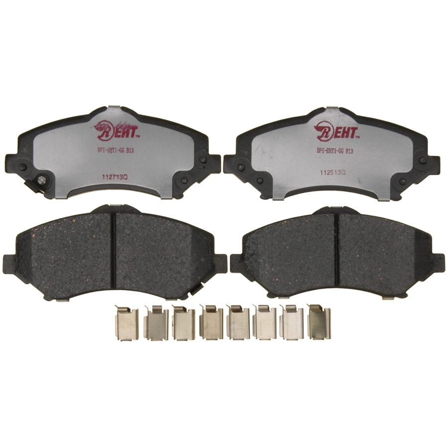 RAYBESTOS EHT1273H Element3 EHT Replacement Front Brake Pad Set for Select Jeep Wrangler/Liberty, Chrysler Town&Country, Dodge Grand Caravan/Journey/Nitro Model Years